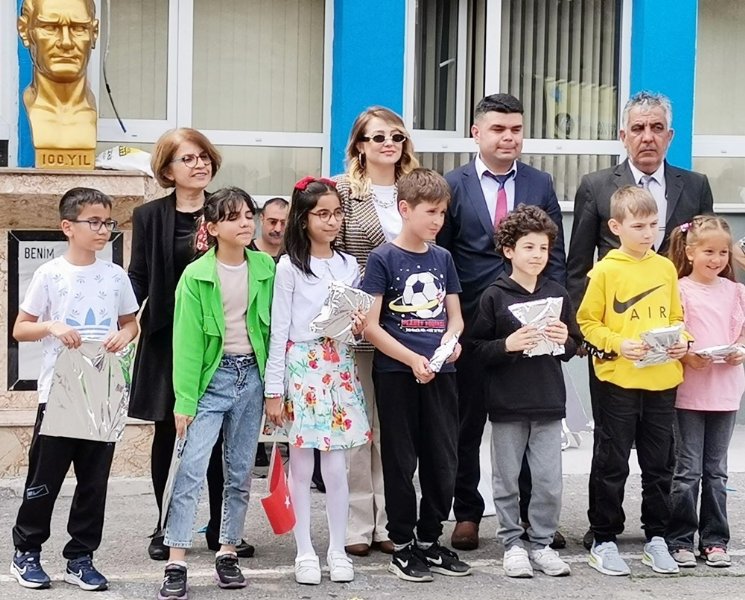 Karadeniz Ereğli’de Ulusal Egemenlik ve Çocuk Bayramı etkinlikleri... NİMET İLKOKULU’NDA COŞKULU KUTLAMA - 9