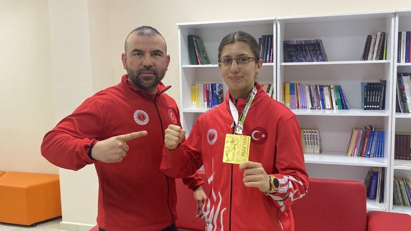 Milli sporcu Sude Nur Basancı, başarıları ile göz doldurdu... HALK EĞİTİM KURSUNDAN AVRUPA ŞAMPİYONLUĞUNA - 2
