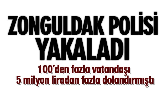 SUÇ MAKİNASI SAMSUN’DA YAKALANDI 