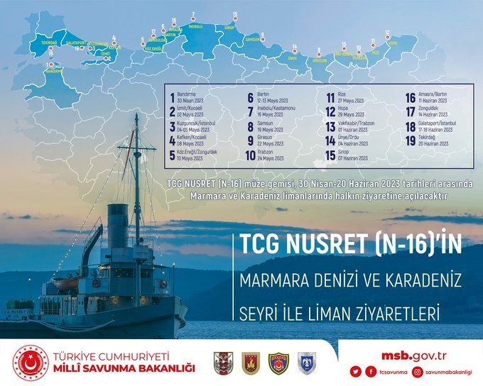 TCG NUSRET MÜZE GEMİSİ EREĞLİ’YE GELECEK  - 1