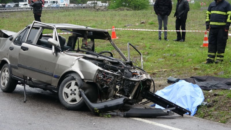 Zonguldak Ankara Karayolu… 3 ölü 1 yaralı var… FECİ KAZA - 6