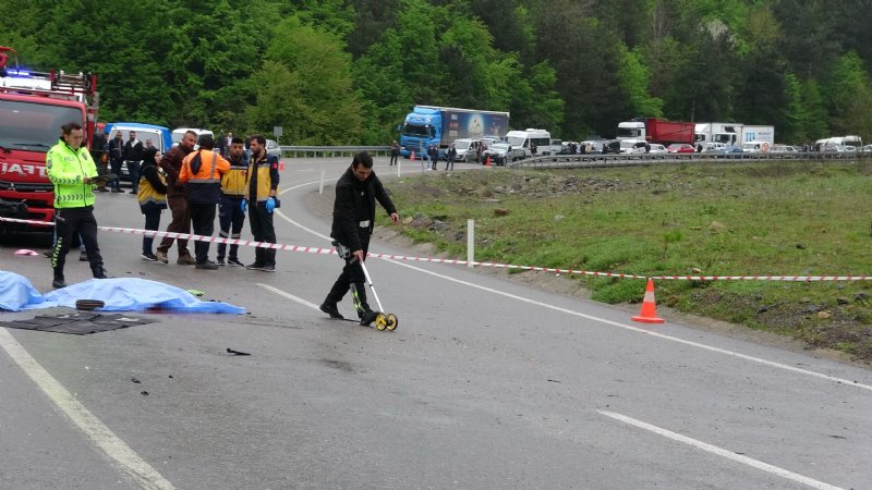 Zonguldak Ankara Karayolu… 3 ölü 1 yaralı var… FECİ KAZA - 7