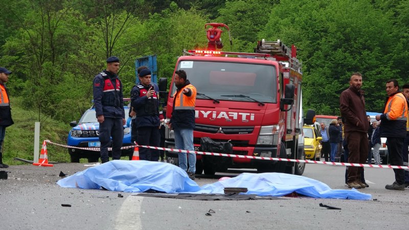 Zonguldak Ankara Karayolu… 3 ölü 1 yaralı var… FECİ KAZA - 8