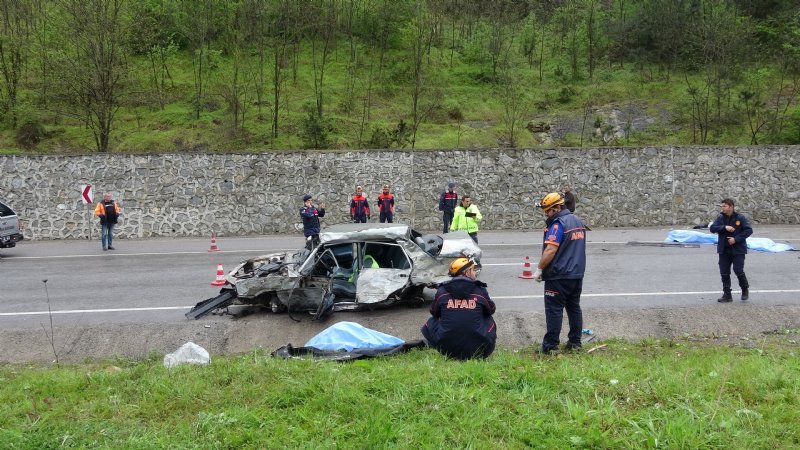 Zonguldak Ankara Karayolu… 3 ölü 1 yaralı var… FECİ KAZA - 3