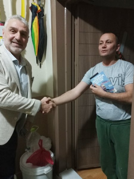 AK Parti Gülüç Belde Teşkilatı çalmadık kapı bırakmıyor... MAKSAT GÖNÜL KAZANMAK - 9
