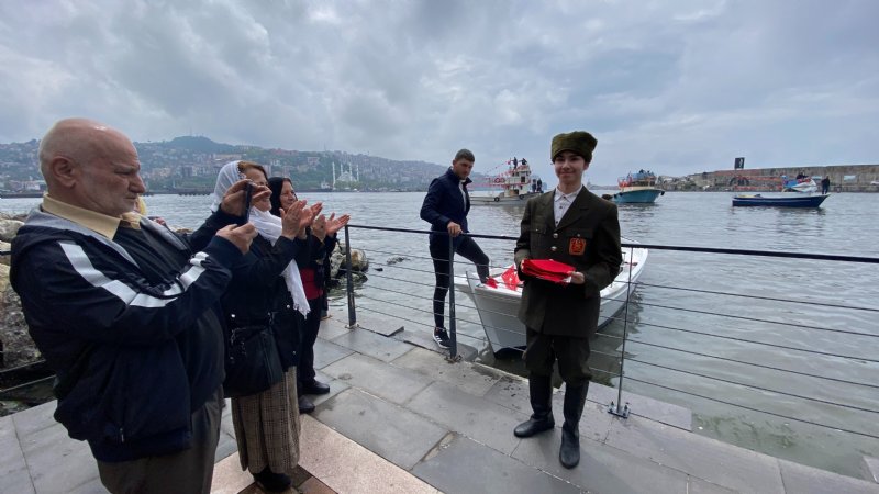 ATATÜRK´ÜN SAMSUN’A AYAK BASIŞI CANLANDIRILDI - 1