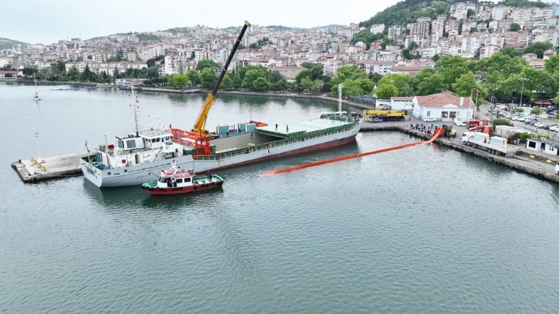 Deniz Kirliliğine acil müdahale hazırlığı… BOZHANE LİMANI’NDA TATBİKAT - 1