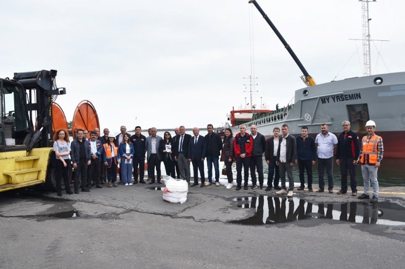 Deniz Kirliliğine acil müdahale hazırlığı… BOZHANE LİMANI’NDA TATBİKAT - 3