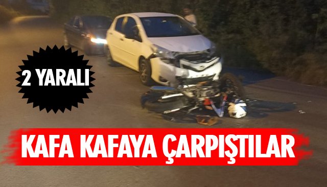 KAFA KAFAYA ÇARPIŞTILAR