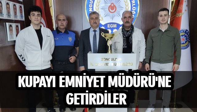 KUPAYI EMNİYET MÜDÜRÜ´NE GETİRDİLER