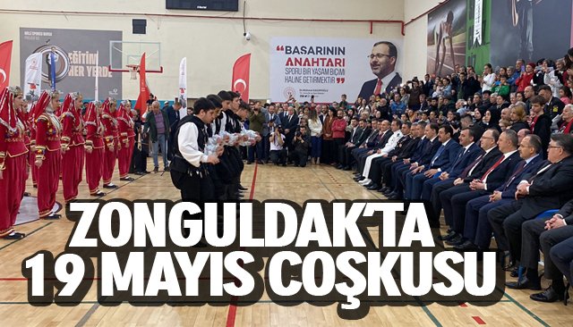 ZONGULDAK’TA 19 MAYIS COŞKUSU 