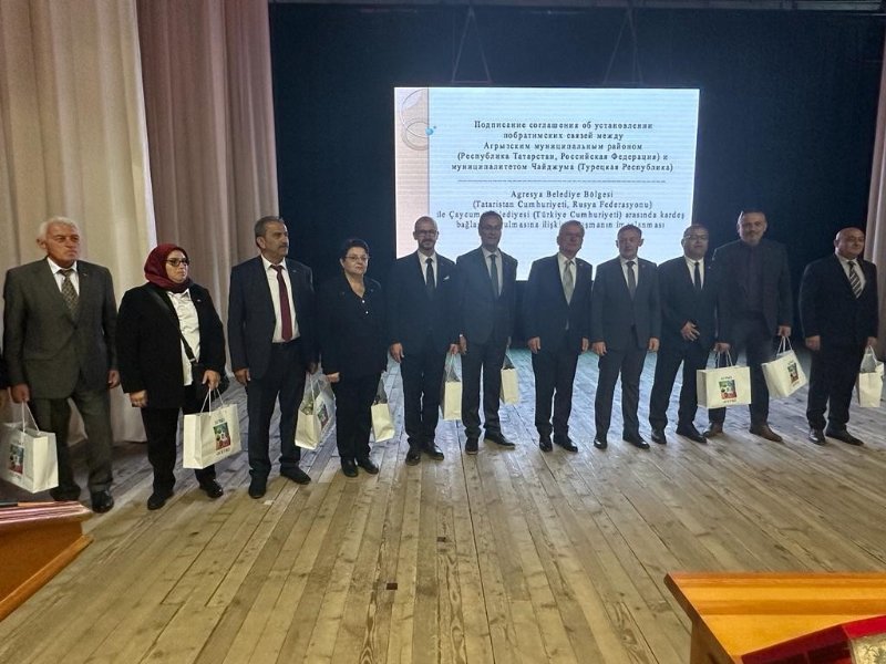 Çaycuma’ya Tataristan’dan kardeş şehir... PROTOKOL İMZALANDI - 6