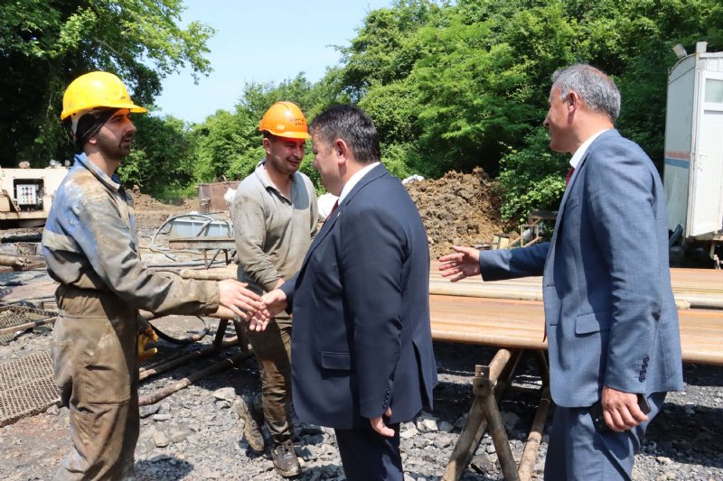 GMİS heyetinden, MTA Kandilli Sondaj Kampı’na ziyaret - 4