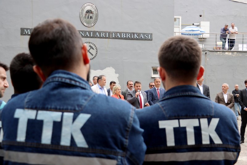 GMİS Yönetimi, TTK Maden Makinaları Fabrikası’nda MEŞALELİ KARŞILAMA - 4