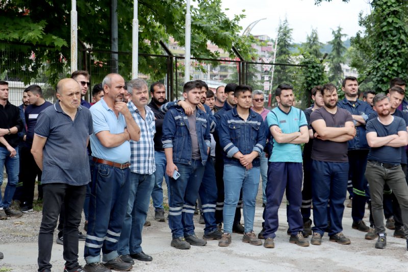GMİS Yönetimi, TTK Maden Makinaları Fabrikası’nda MEŞALELİ KARŞILAMA - 6
