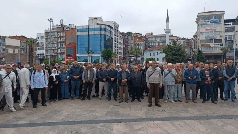 HACI ADAYLARI UĞURLANDI - 1