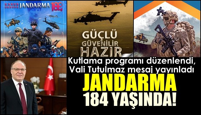 JANDARMA 184 YAŞINDA