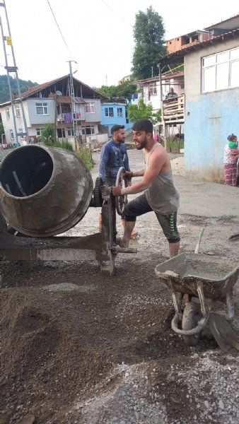 KÖY YOLLARI İMECE USULÜ YENİLENİYOR  - 3