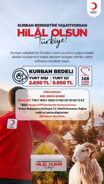 KURBAN BAĞIŞI TOPLUYOR - 1