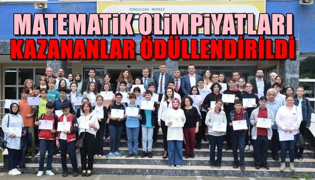 Matematik Olimpiyatları ödül töreni