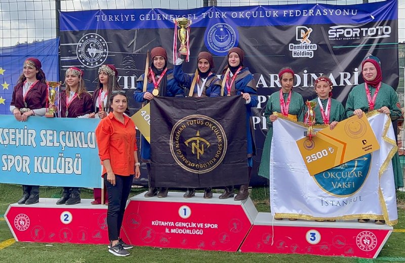 OKÇULUK YARIŞMASINDA KUZENLER ŞAMPİYON OLDU - 1
