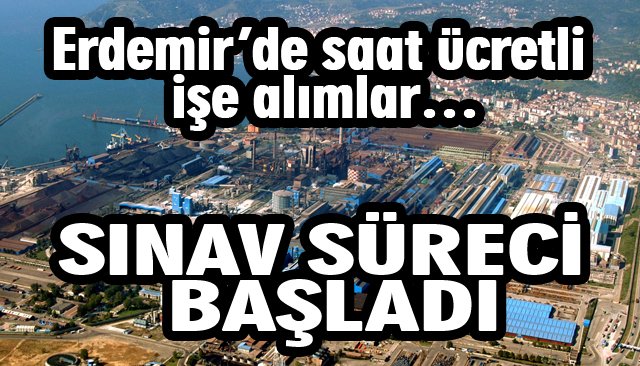 SINAV SÜRECİ BAŞLADI