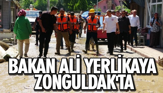 BAKAN ALİ YERLİKAYA ZONGULDAK´TA