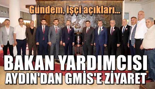 Bakan Yardımcısı Aydın, GMİS’te