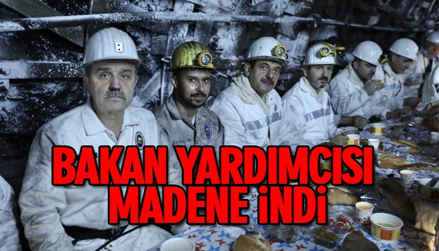 BAKAN YARDIMCISI MADENE İNDİ