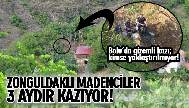Gizemli kazı; kimse yaklaştırılmıyor!