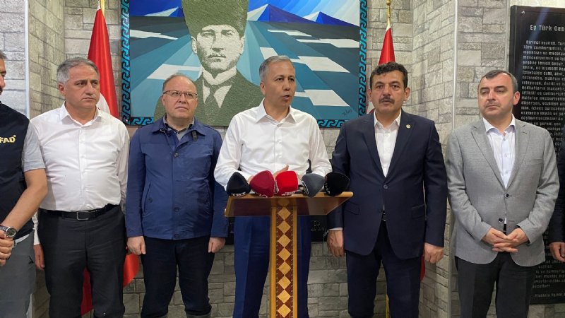 İçişleri Bakanı Yerlikaya’dan “Hasar” açıklaması...“ZARARLAR TESPİT EDİLİYOR” - 1