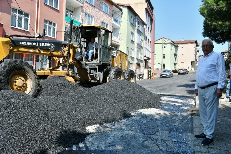 Posbıyık çalışmaları yerinde inceledi ASFALT ÇALIŞMALARI SÜRÜYOR - 2