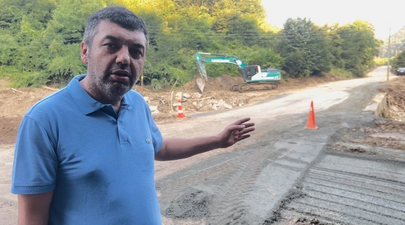 SELDE HASAR GÖREN YOLLAR ONARILIYOR - 2