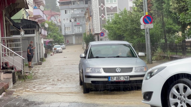 Yaz yağmuru hayatı olumsuz etkiledi... HEYELAN VE SU BASKINLARI YAŞANDI - 14