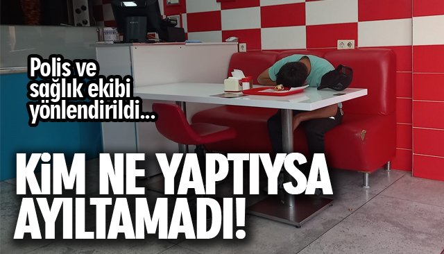 YEMEK YERKEN SIZDI!