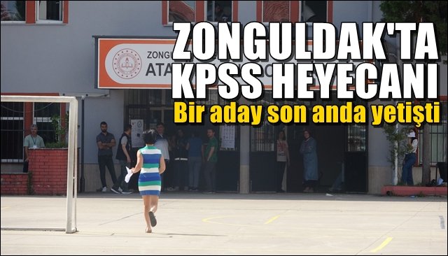 Zonguldak´ta KPSS heyecanı