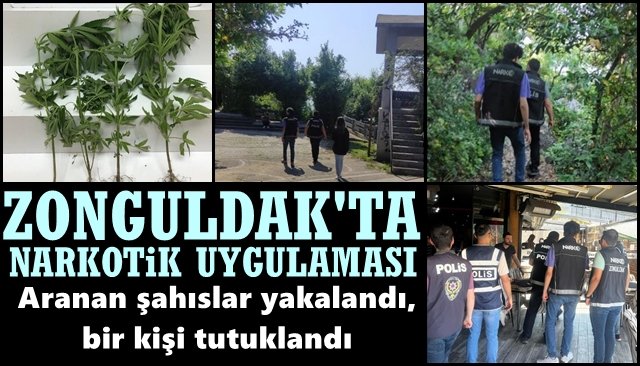 ZONGULDAK’TA NARKOTİK UYGULAMASI