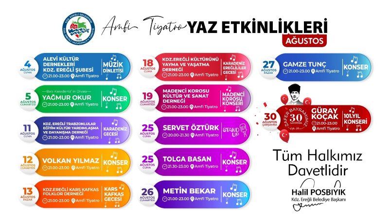 AMFİ TİYATRO YAZ ETKİNLİKLERİ SÜRÜYOR - 1