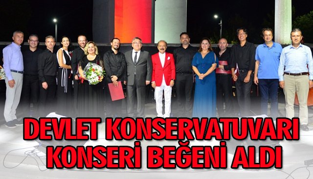 DEVLET KONSERVATUVARI KONSERİ BEĞENİ ALDI