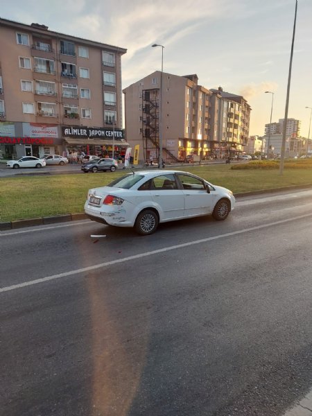 MOTOSİKLET İLE OTOMOBİL ÇARPIŞTI - 2