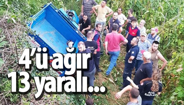 PATPAT DEVRİLDİ; ÇOK SAYIDA YARALI VAR!