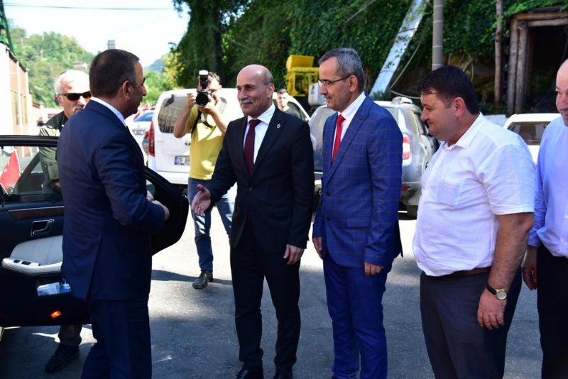 ZONGULDAK VALİSİ MADENCİLERLE KONUŞTU - 2