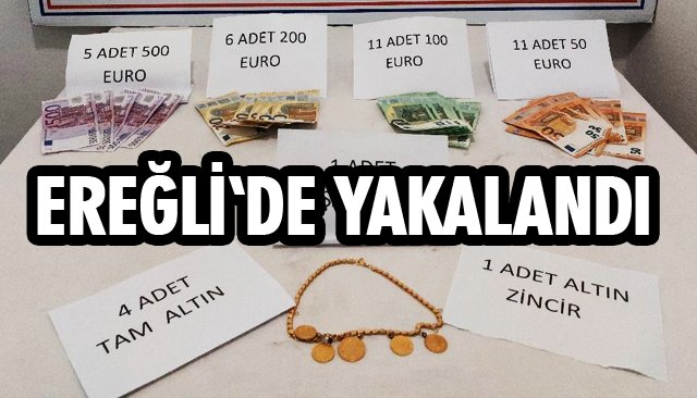 YAKLAŞIK 215 BİN LİRALIK HIRSIZLIK! BARTIN´DA ÇALDI, EREĞLİ´DE YAKALANDI...