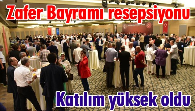 Zafer Bayramı resepsiyonu