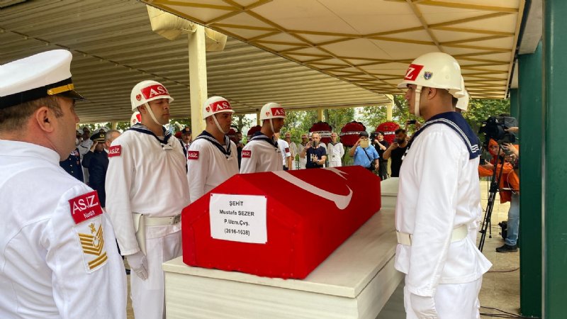 Zonguldak Şehit Piyade Uzman Çavuş Mustafa Sezer’i uğurladı - 6