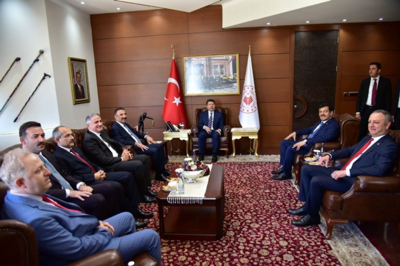 ADALET BAKANI ZONGULDAK’A GELDİ - 1