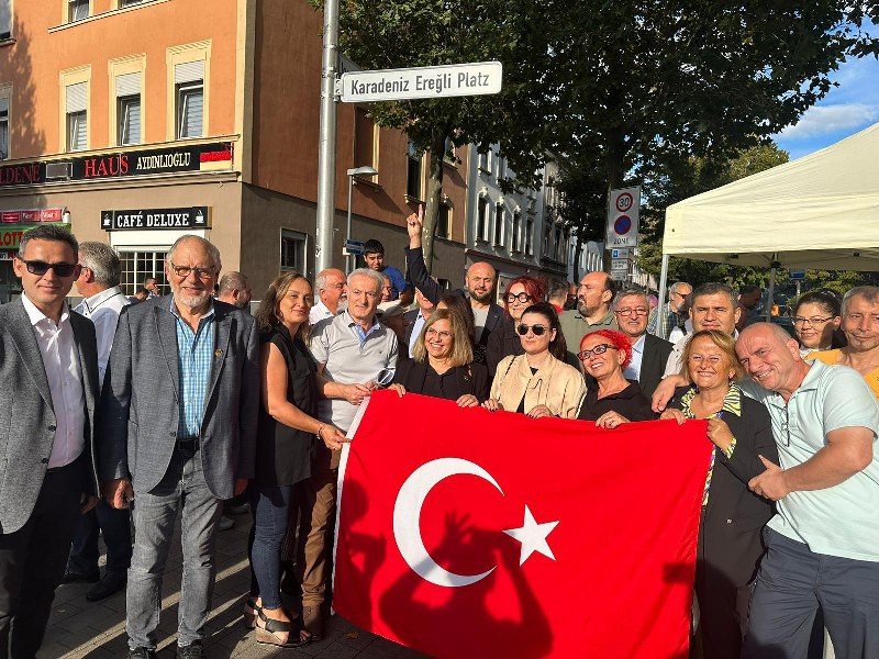 ALMANYA’DA ‘KARADENİZ EREĞLİ MEYDANI’ AÇILDI - 1