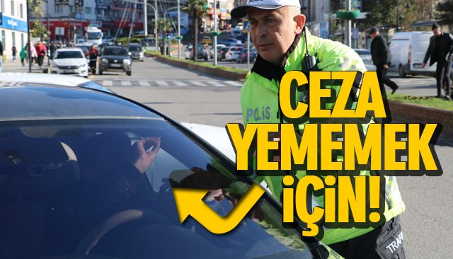 CEZA YEMEMEK İÇİN KENDİSİ SÖKTÜ