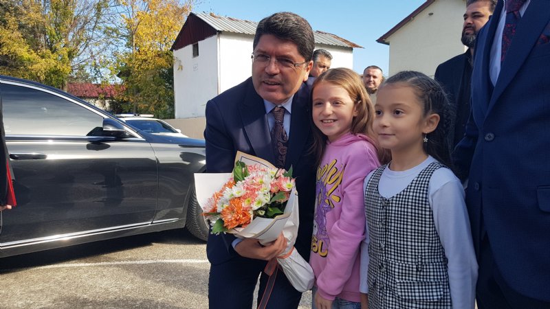 BAKAN TUNÇ DEVREK’TE KONUŞTU - 1