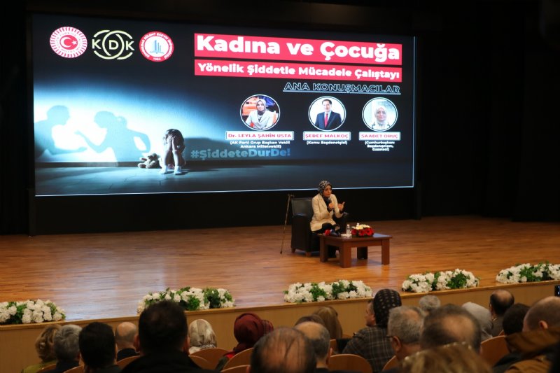 KADINA VE ÇOCUĞA YÖNELİK ŞİDDETLE MÜCADELE ÇALIŞTAYI - 1